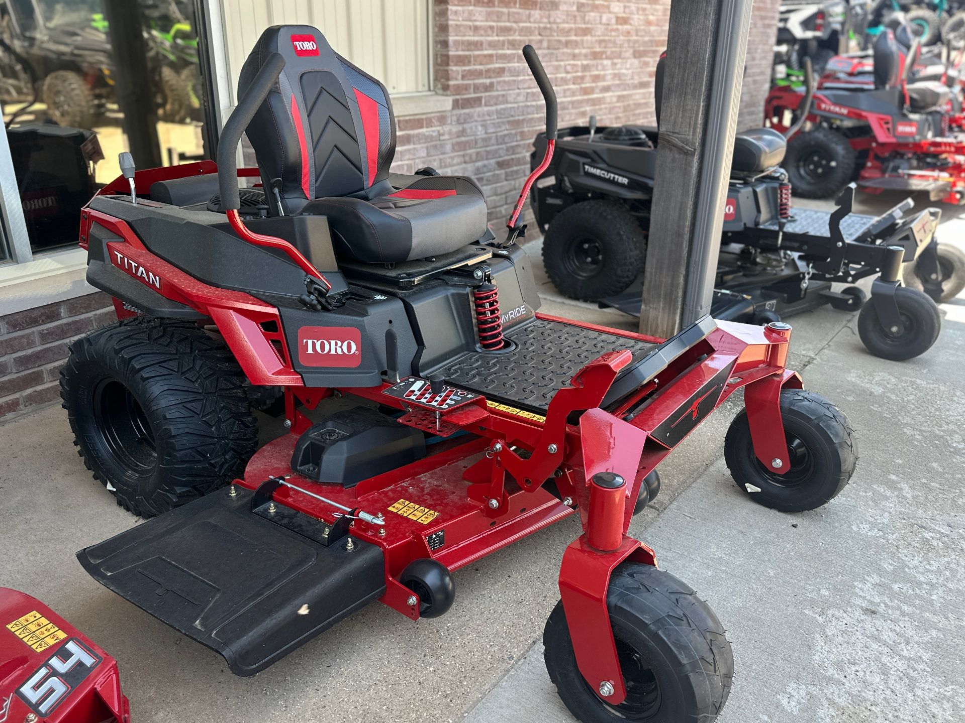 New 2025 Toro TITAN 54 in. Kohler KT745 26 hp MyRIDE Red T-3391