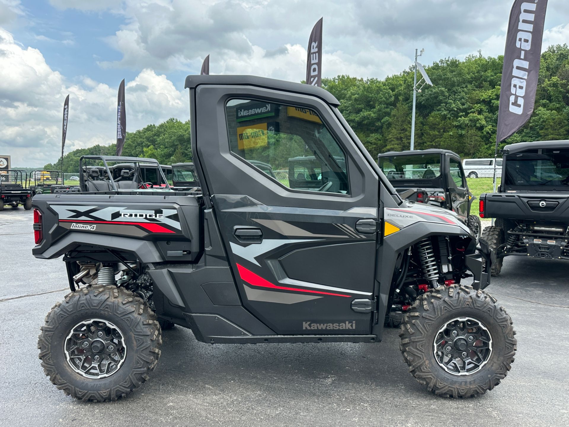 New 2025 Kawasaki RIDGE XR Deluxe HVAC, Farmington MO | Specs