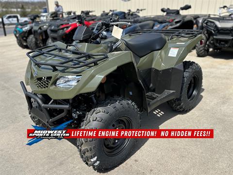 New 2025 Suzuki KingQuad 400ASi Terra Green Z-0967 | ATVs in