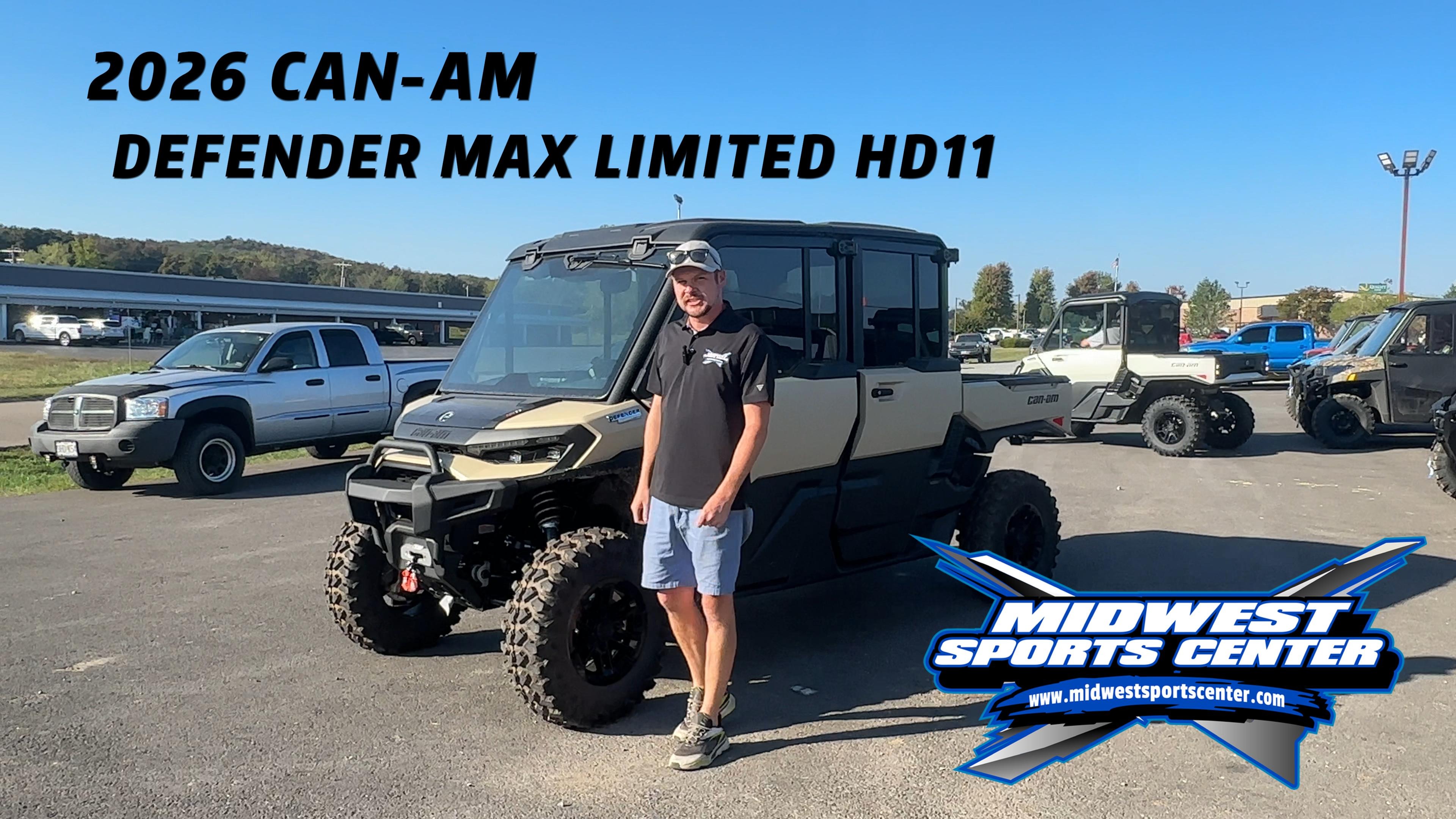 2026 Defender MAX Limited HD11