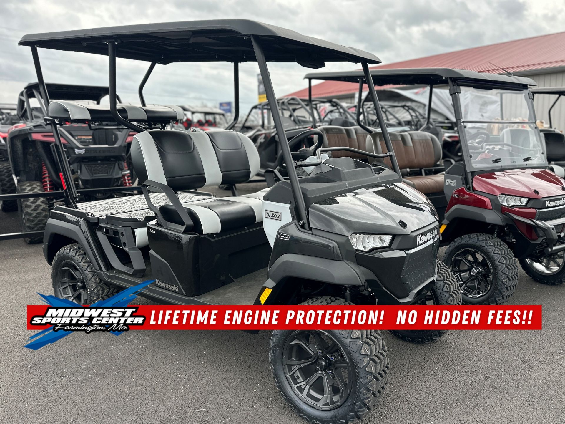 New 2025 Kawasaki NAV 4e LE, Farmington MO Specs, Price, Photos