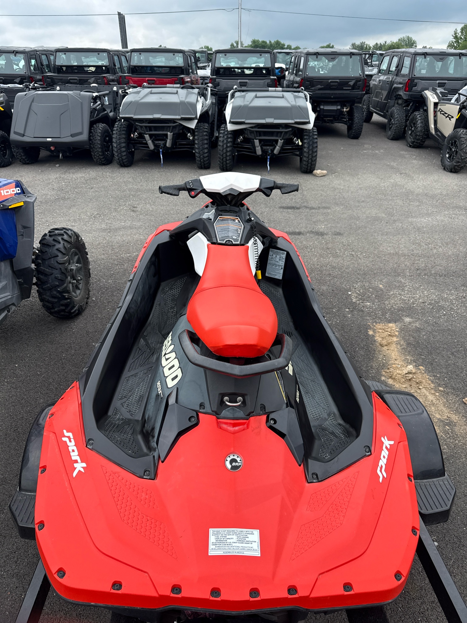 2017 Sea-Doo SPARK 3up 900 H.O. ACE iBR & Convenience Package P 3