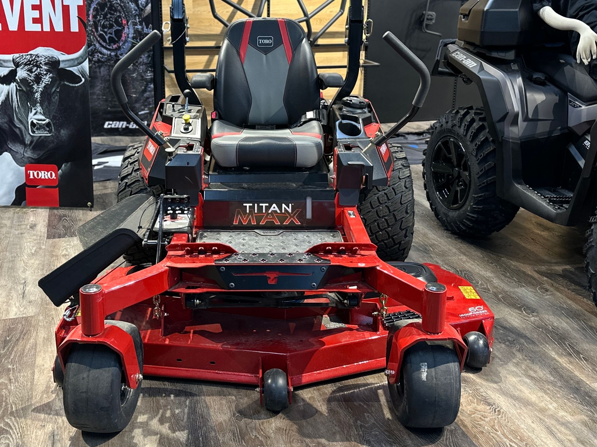 New 2024 Toro TITAN MAX 60 in. Kohler 26 hp (76601) Red T-9716