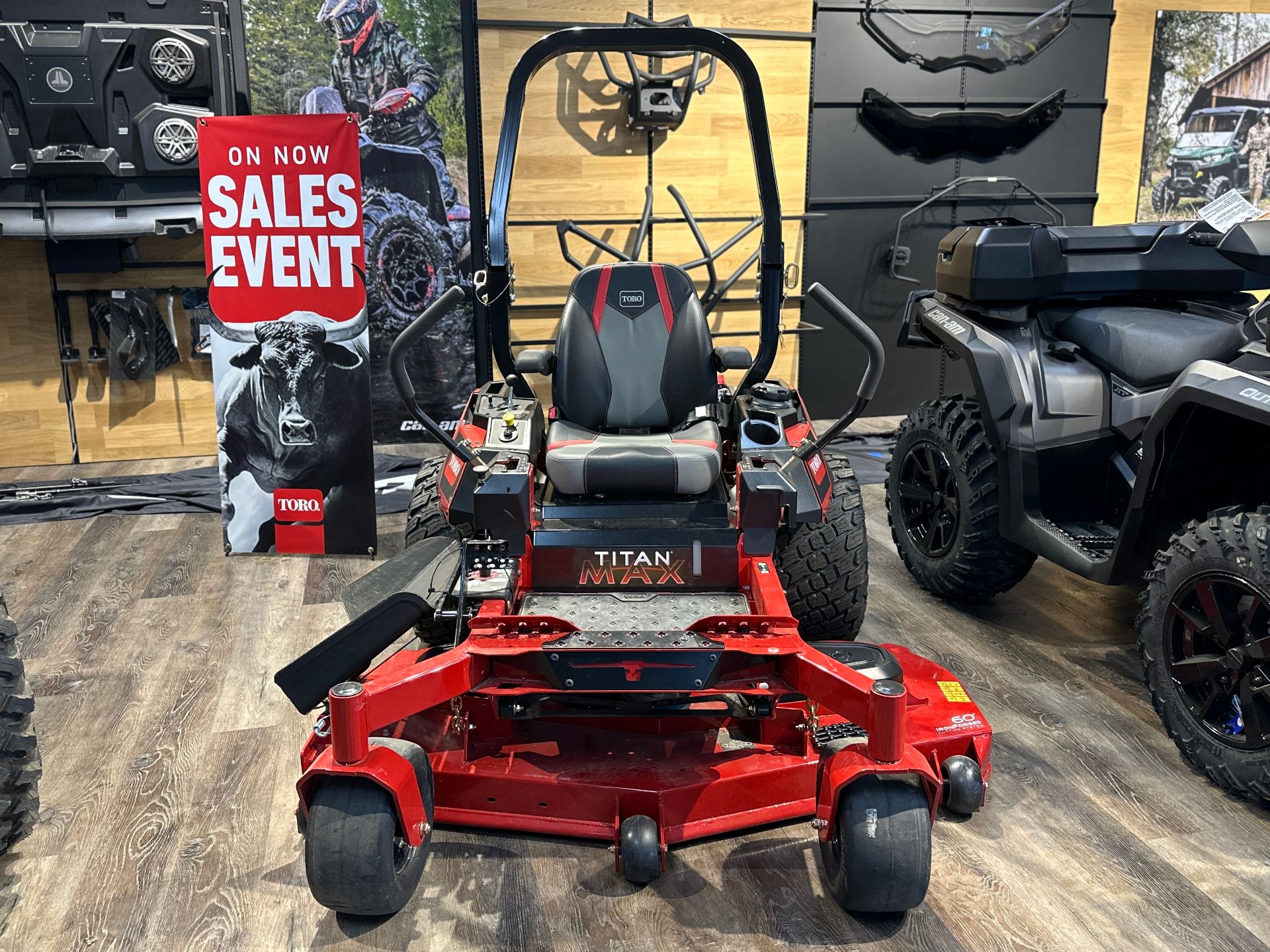 New 2024 Toro TITAN MAX 60 Kohler 26 hp (76601) Red T-9716