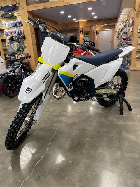 New 2025 Husqvarna TC 125 White / Blue | Motorcycles in Troy NY