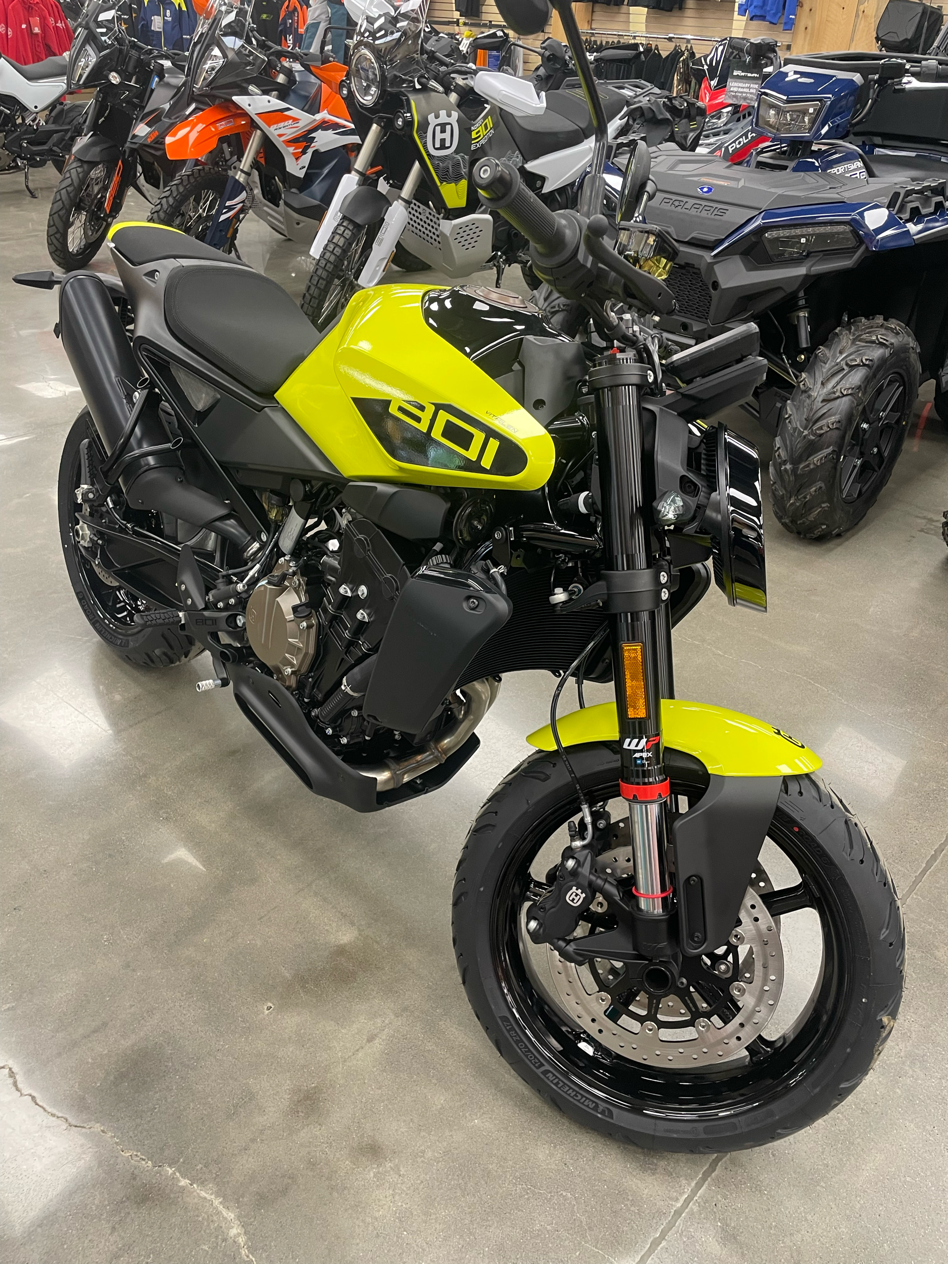 New 2025 Husqvarna Vitpilen 801 Yellow | Motorcycles in Troy NY