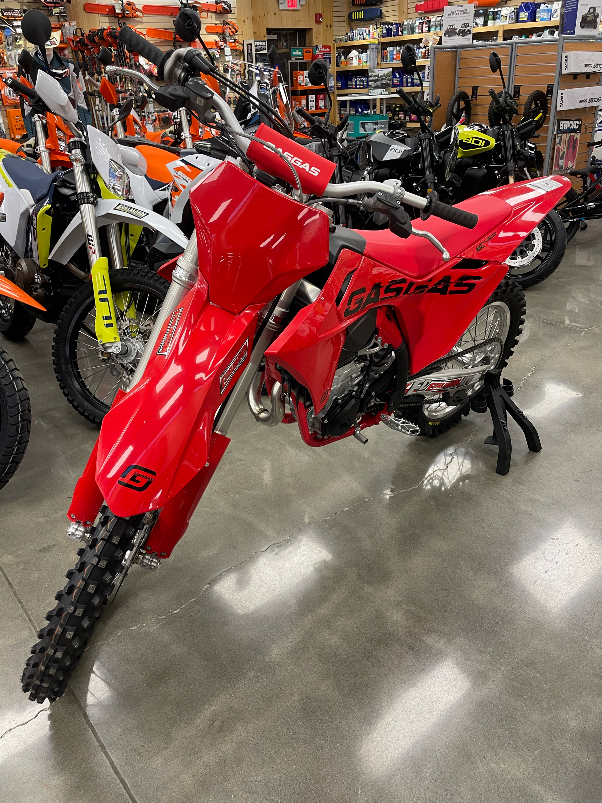 New 2025 GASGAS MC 450F Red | Motorcycles in Troy NY | GAS394685