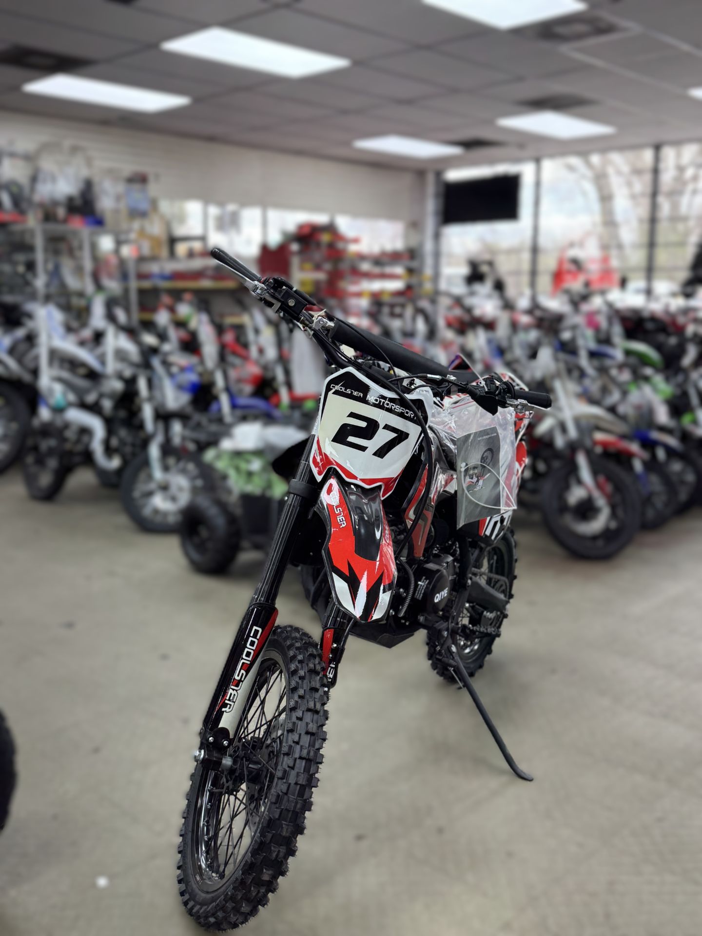 New 2021 QIYE Coolster Speedmax 214 (M-125) 125cc Motor Bikes in