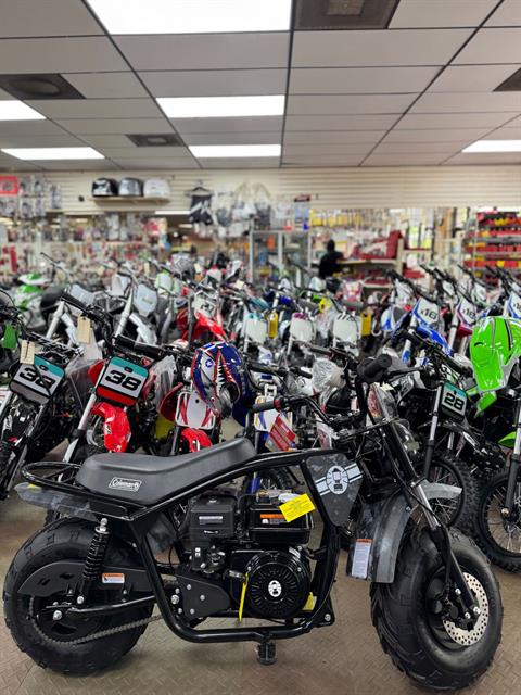black coleman mini bike Coleman Powersports Rear Suspension 196cc Gas Mini Bike at Tractor Supply Co