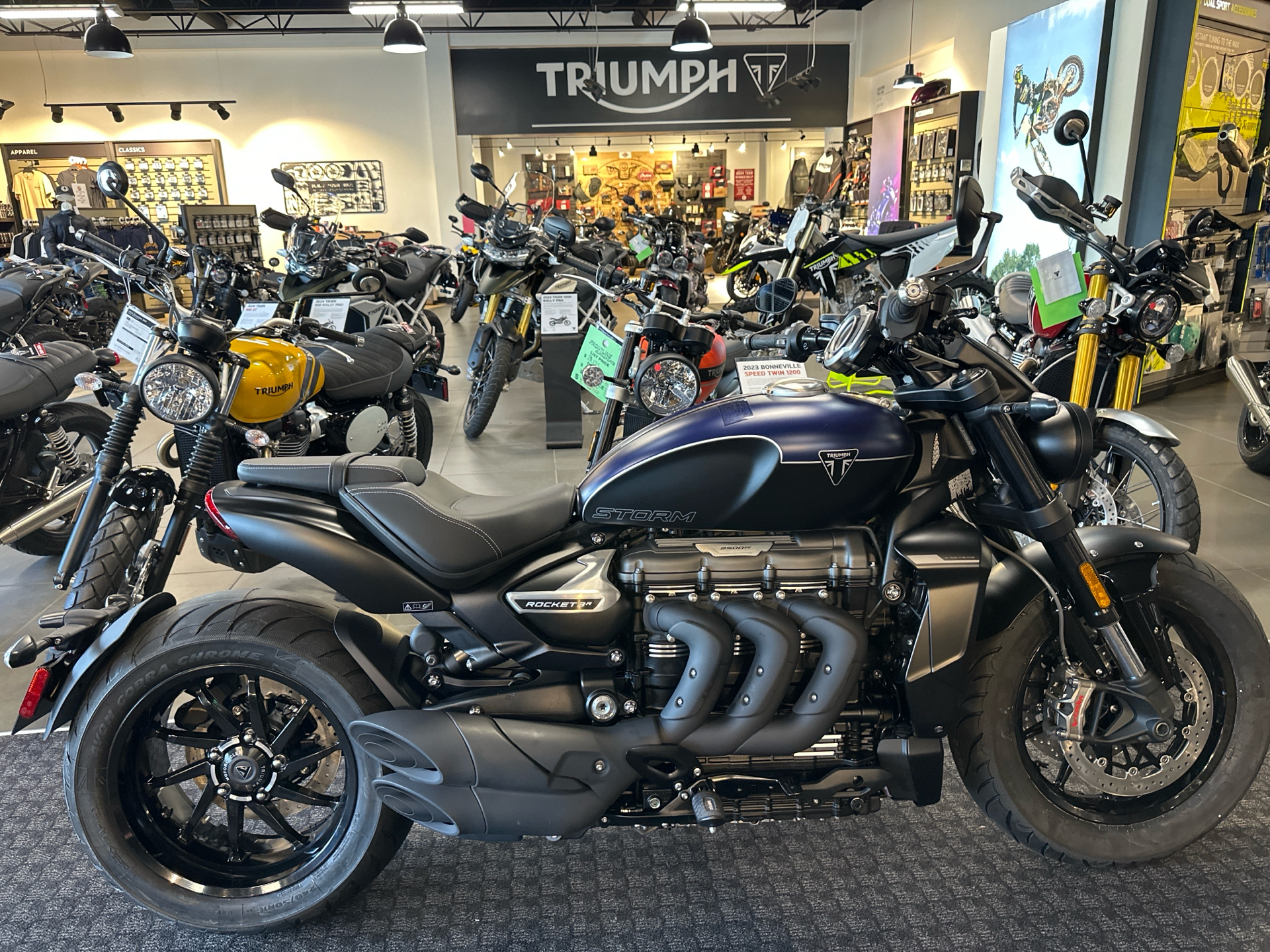 New 2025 Triumph Rocket 3 Storm R, Salem VA | Specs, Price, Photos