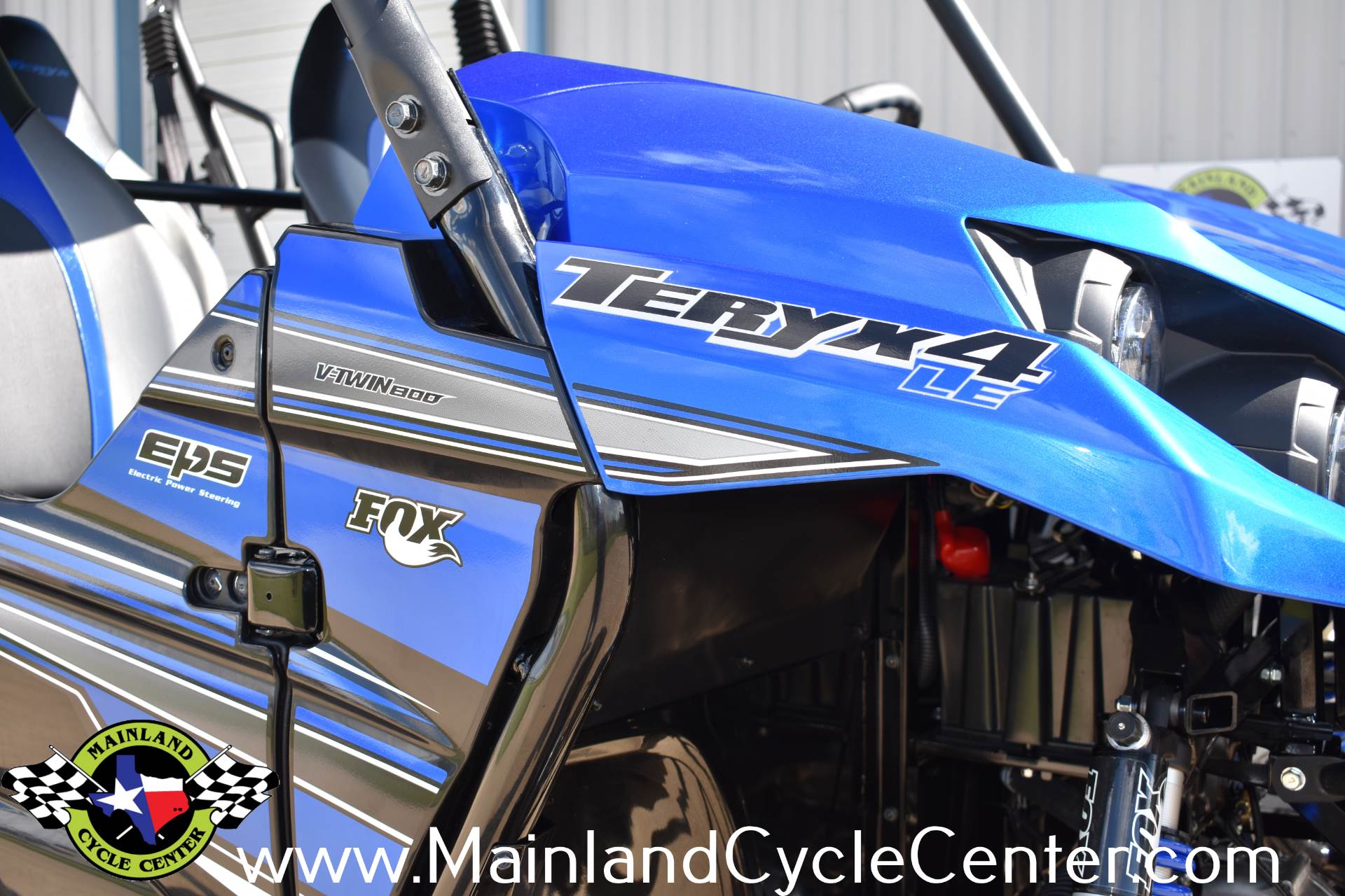 New 2018 Kawasaki Teryx4 LE Candy Plasma Blue | Utility