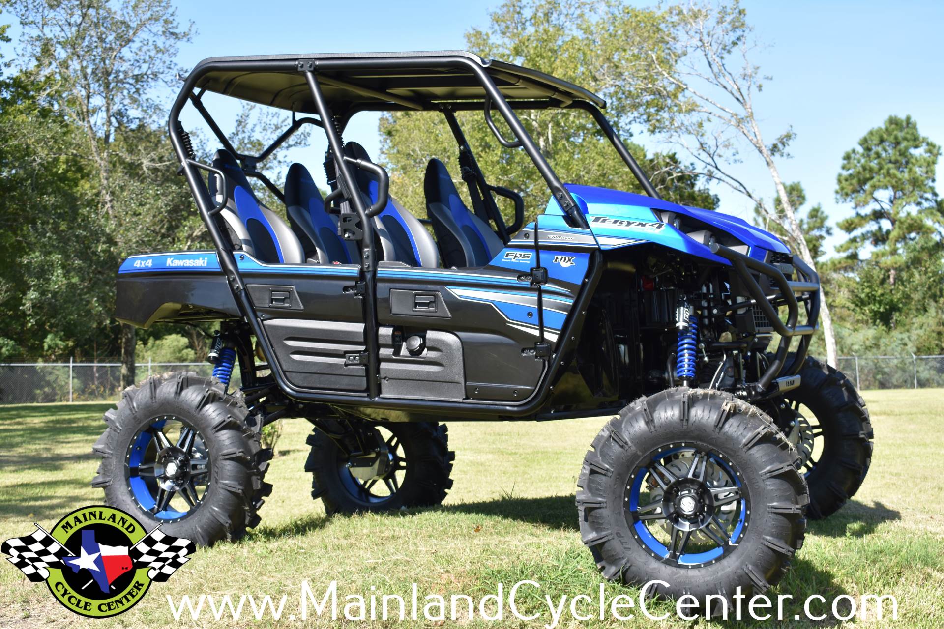 New 2018 Kawasaki Teryx4 LE Candy Plasma Blue | Utility Vehicles New 2018 Kawasaki Teryx4 LE Candy Plasma Blue | Utility Vehicles