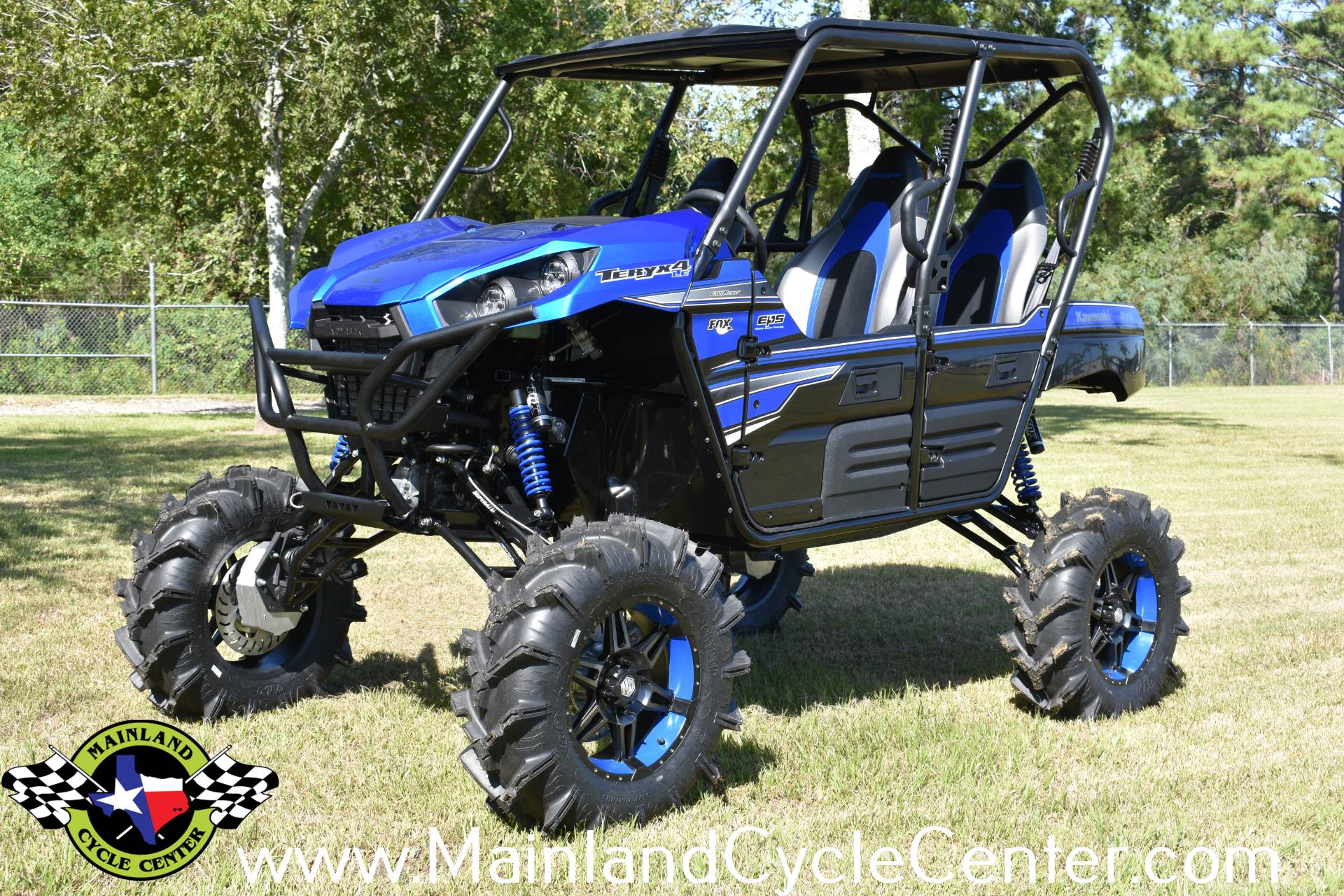 New 2018 Kawasaki Teryx4 LE Candy Plasma Blue | Utility Vehicles