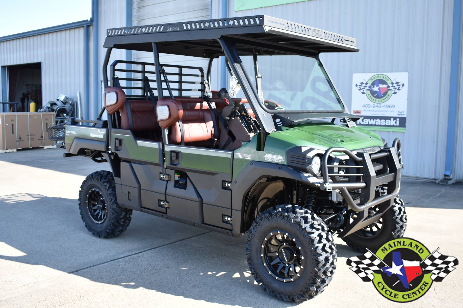 New 2020 Kawasaki Mule PRO-DXT EPS Diesel Timberline Green