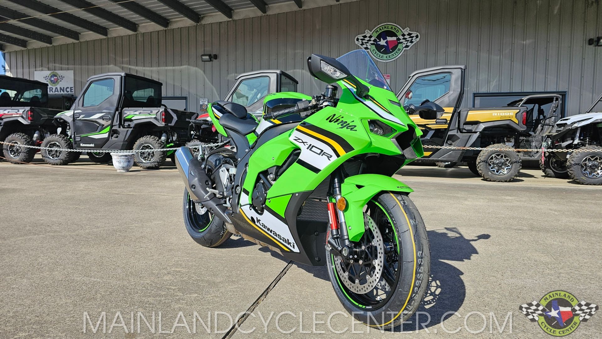 New 2025 Kawasaki Ninja ZX-10R KRT Edition ABS Lime Green / Ebony