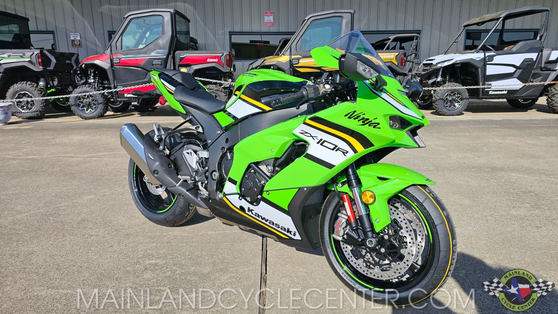 New 2025 Kawasaki Ninja ZX-10R KRT Edition ABS Lime Green