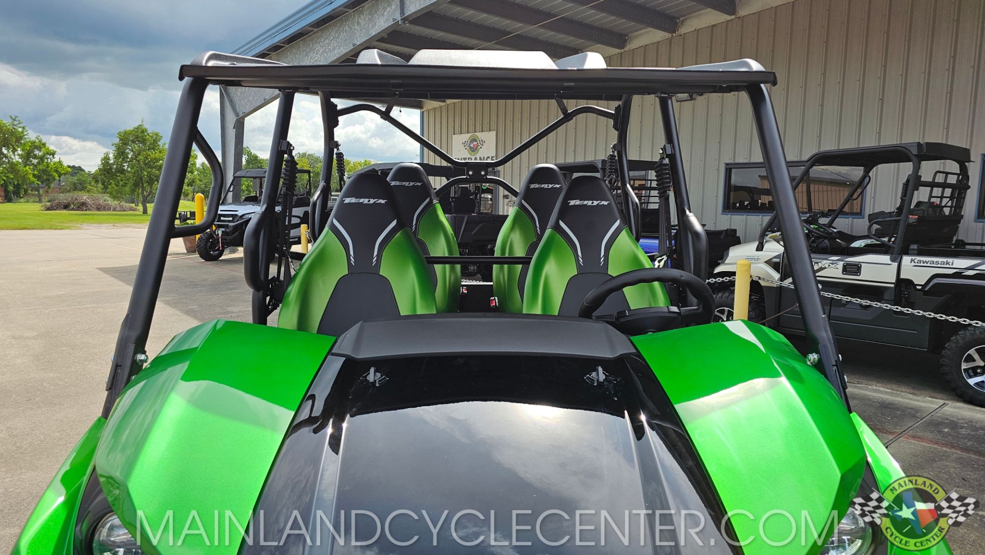 New 2025 Kawasaki Teryx4 S SE Candy Lime Green / Super Black