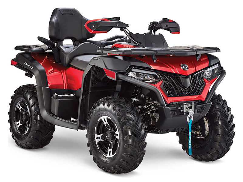 New 2024 CFMOTO CForce 600 Touring Velocity Grey | ATVs in La