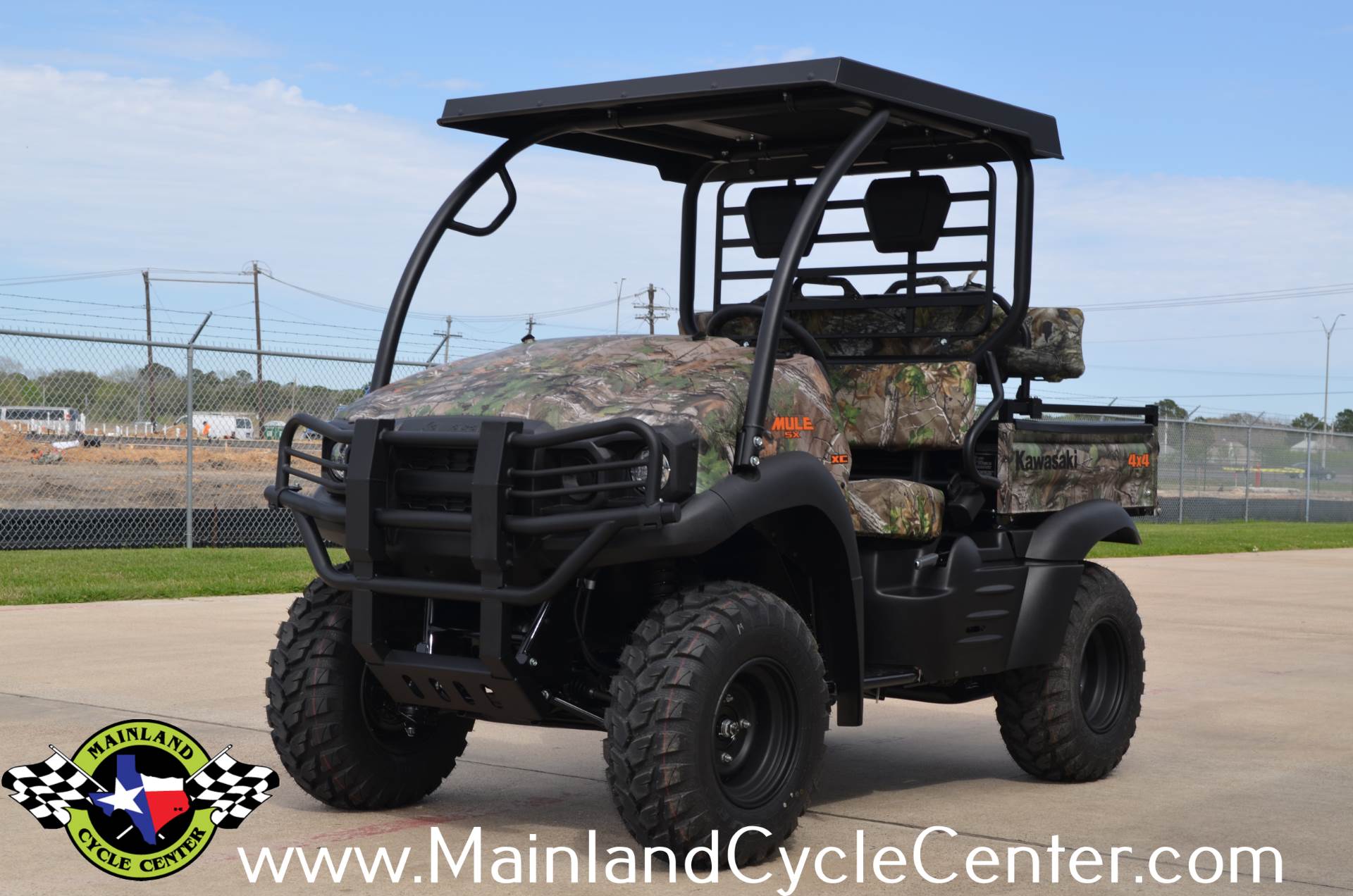 mowl グリーンカモ　mowl green camo New 2017 Kawasaki Mule SX 4x4 XC Camo Realtree Xtra Green Camo