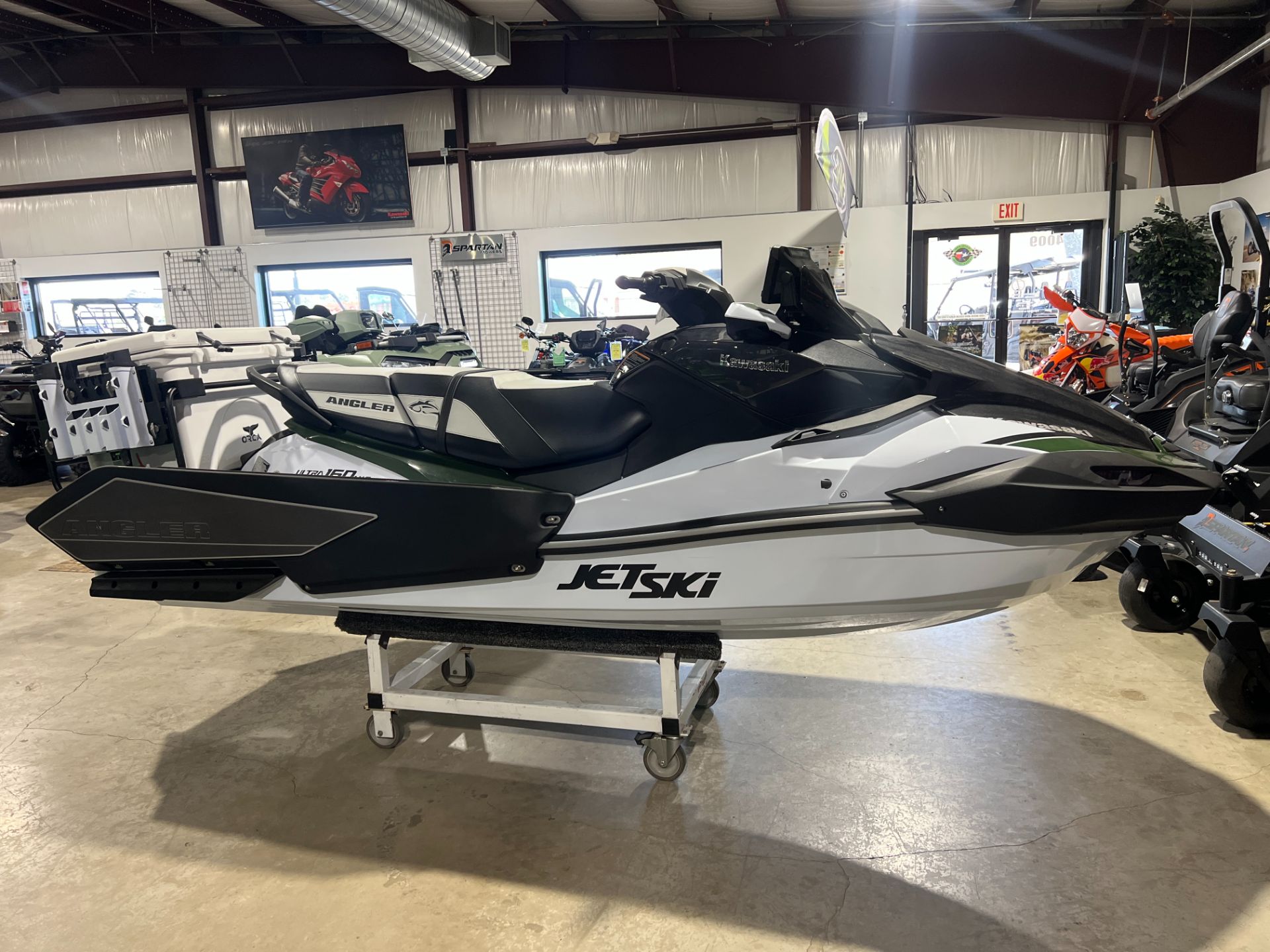 New 2025 Kawasaki Jet Ski® Ultra® 160LX-S Angler Crystal White