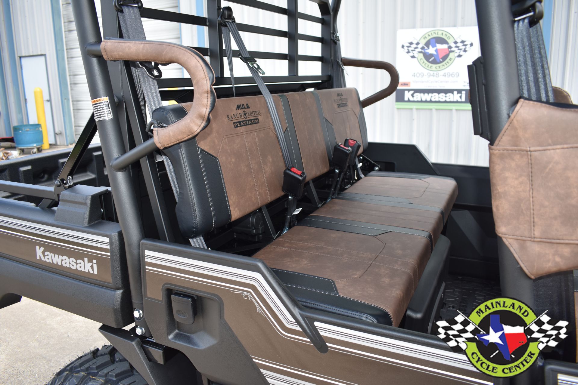 New 2022 Kawasaki Mule PRO-FXT Ranch Edition Platinum Metallic