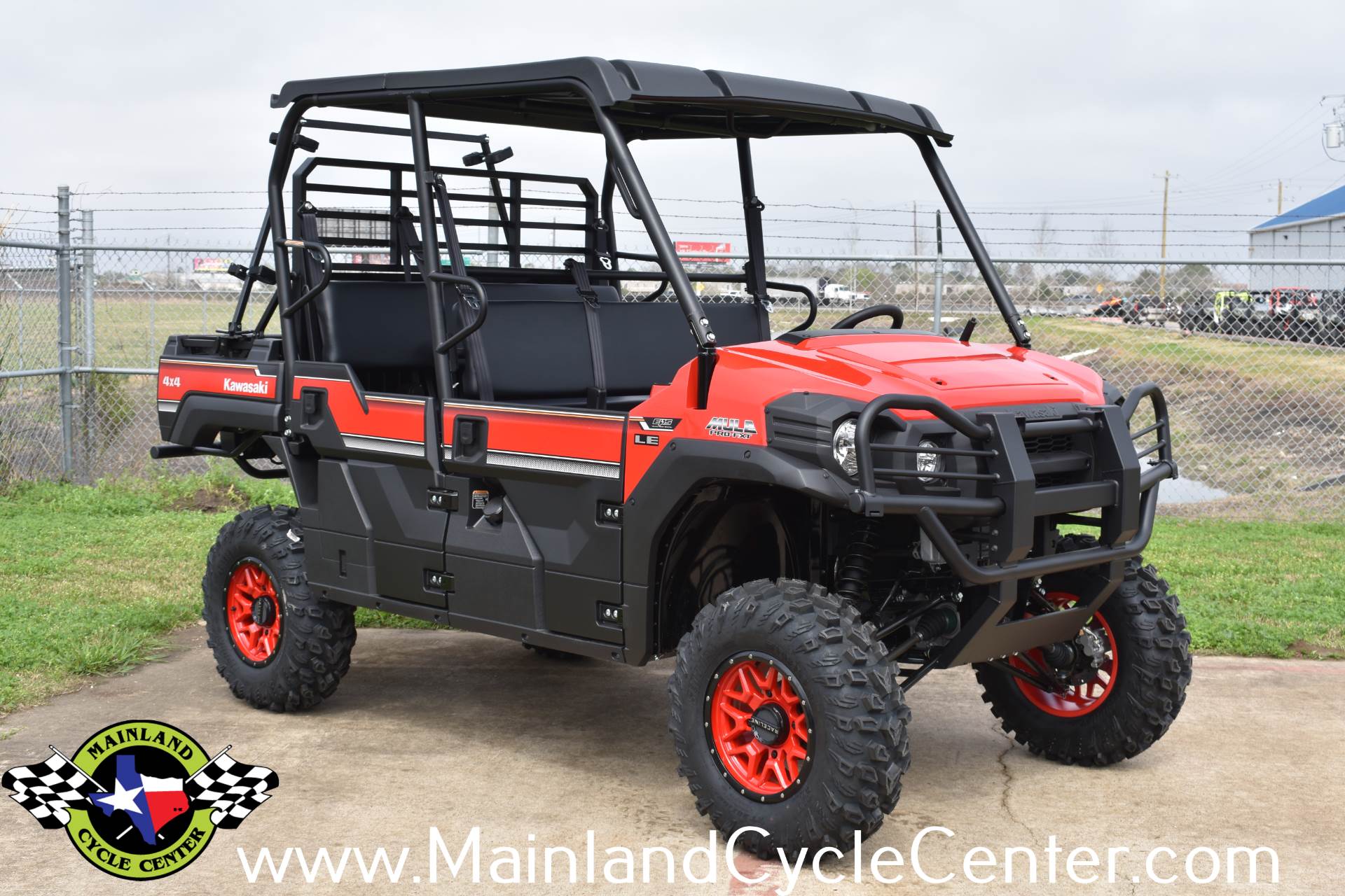 New 2019 Kawasaki Mule PRO-FXT EPS LE Firecracker Red | Utility