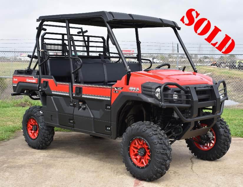 New 2019 Kawasaki Mule PRO-FXT EPS LE Firecracker Red | Utility