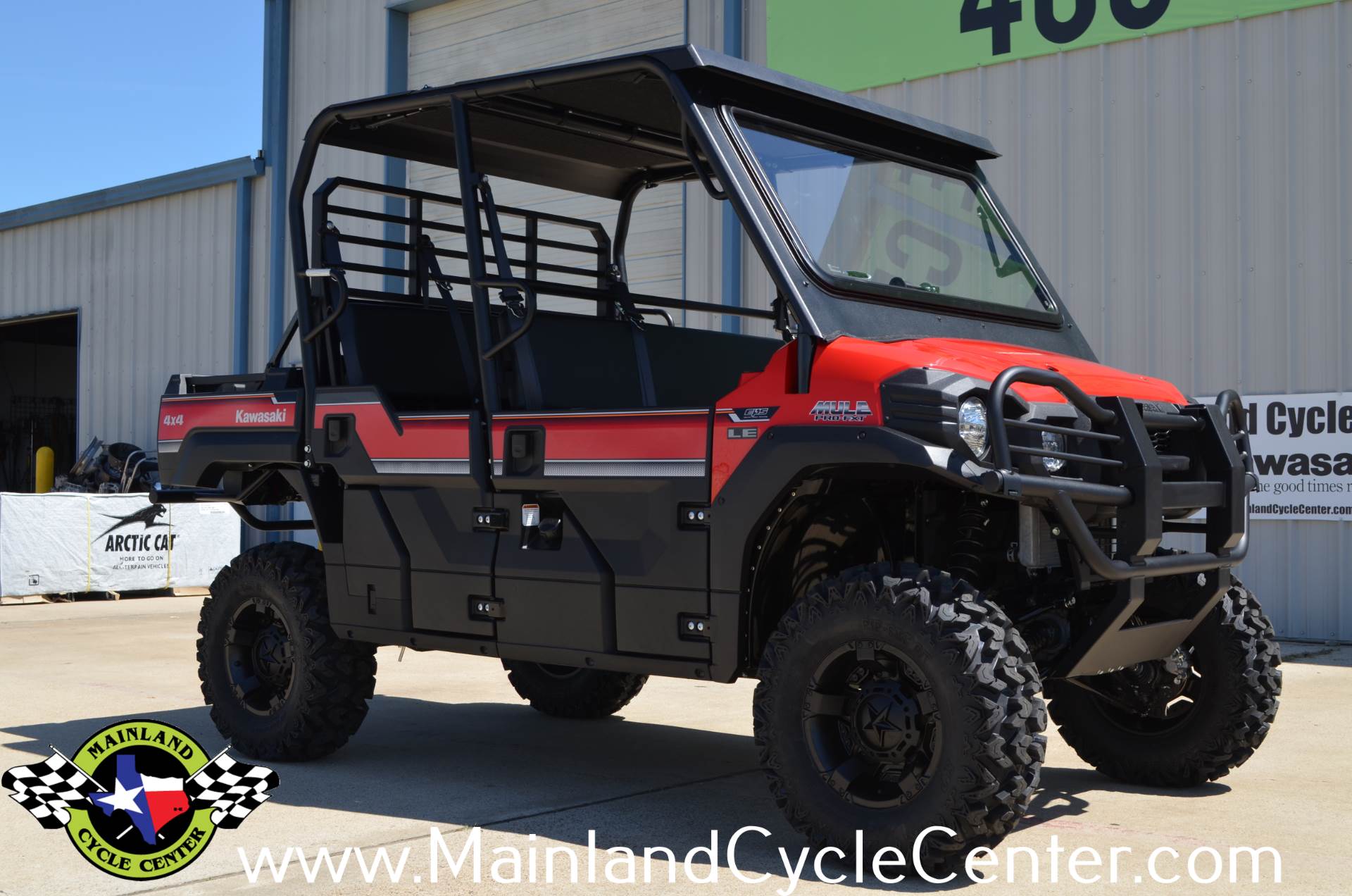 New 2017 Kawasaki Mule PRO-FXT EPS LE Firecracker Red | Utility