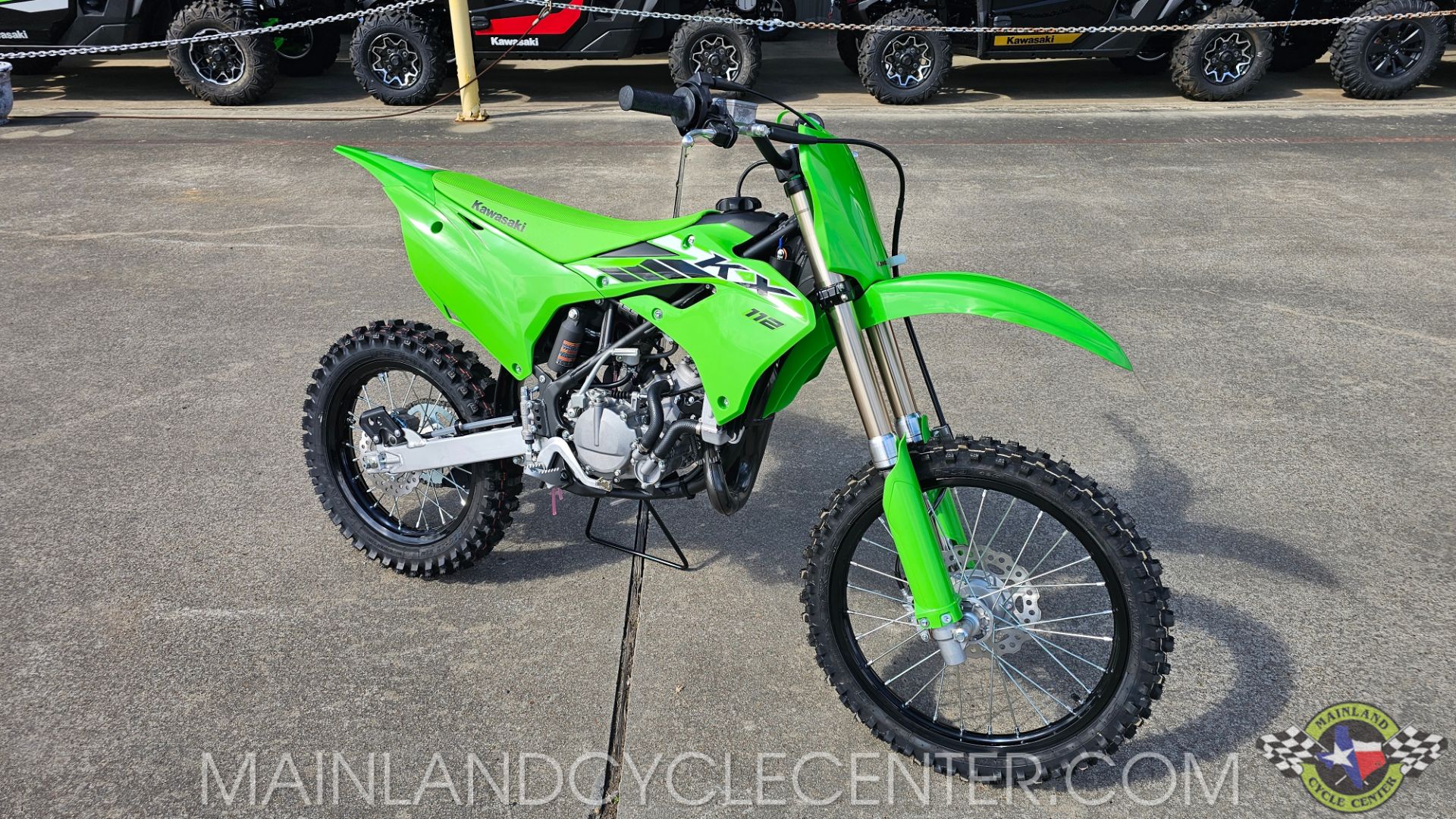 New 2025 Kawasaki KX 112 Lime Green | Motorcycles in La Marque, TX