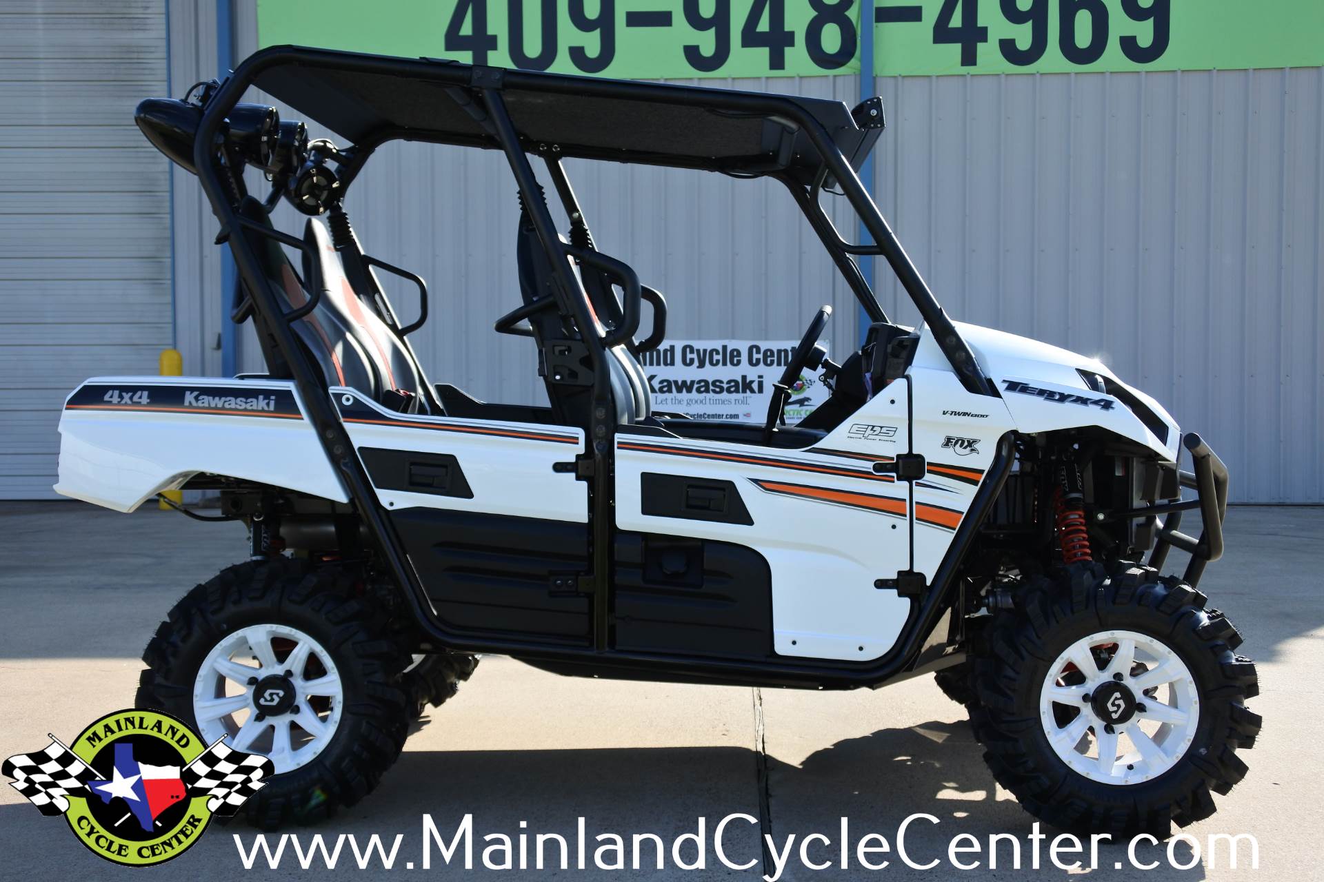 New 2018 Kawasaki Teryx4 Bright White | Utility Vehicles in La