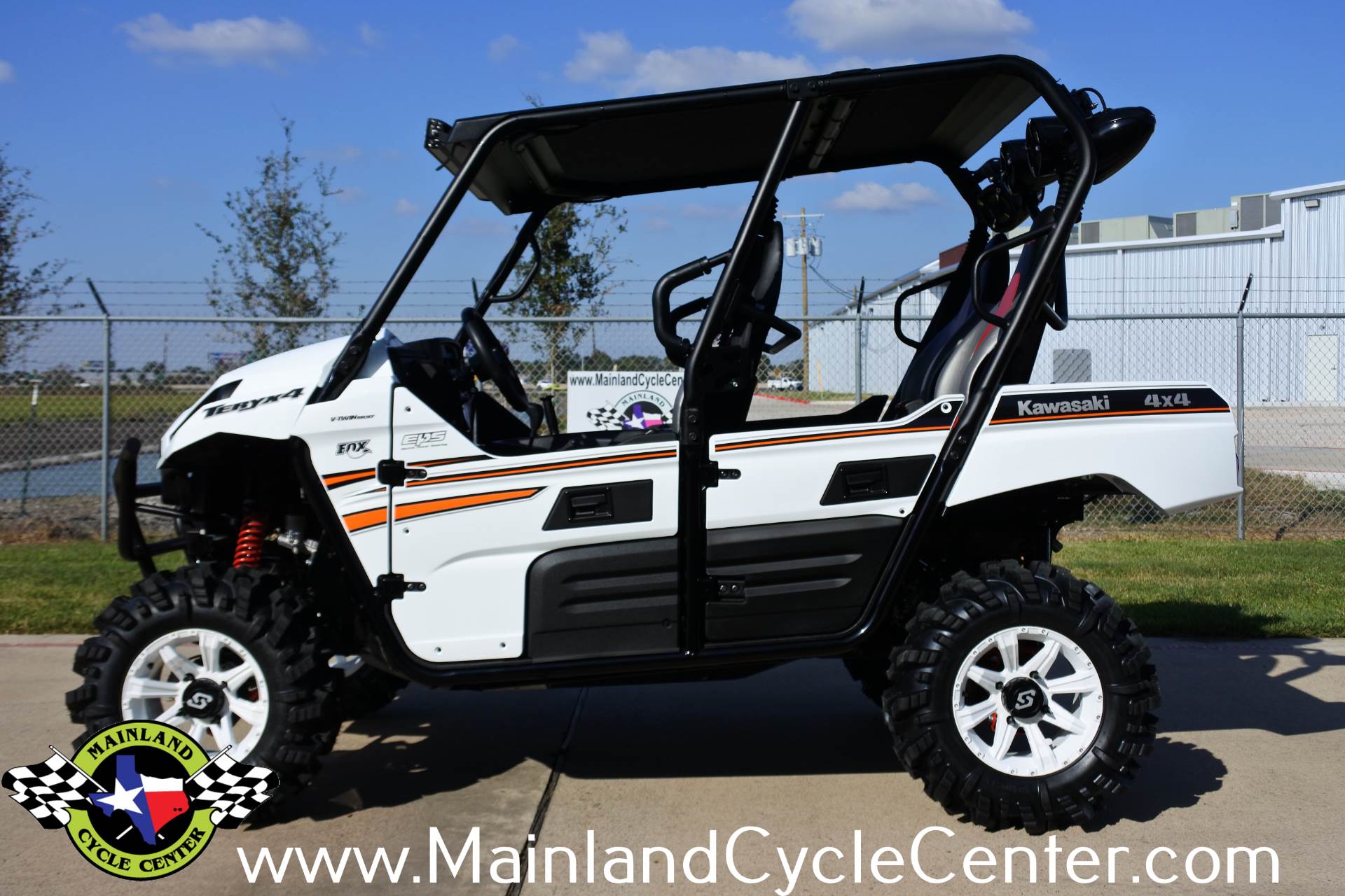 New 2018 Kawasaki Teryx4 Bright White | Utility Vehicles in La