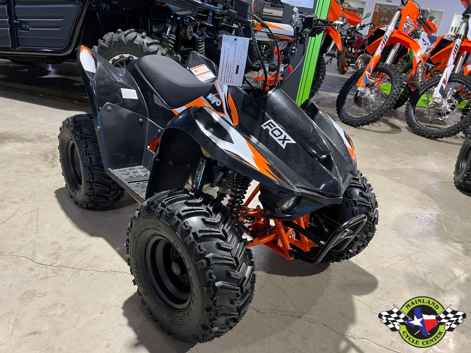 New 2022 Kayo Fox 70 Black | ATVs in La Marque, TX | Mainland