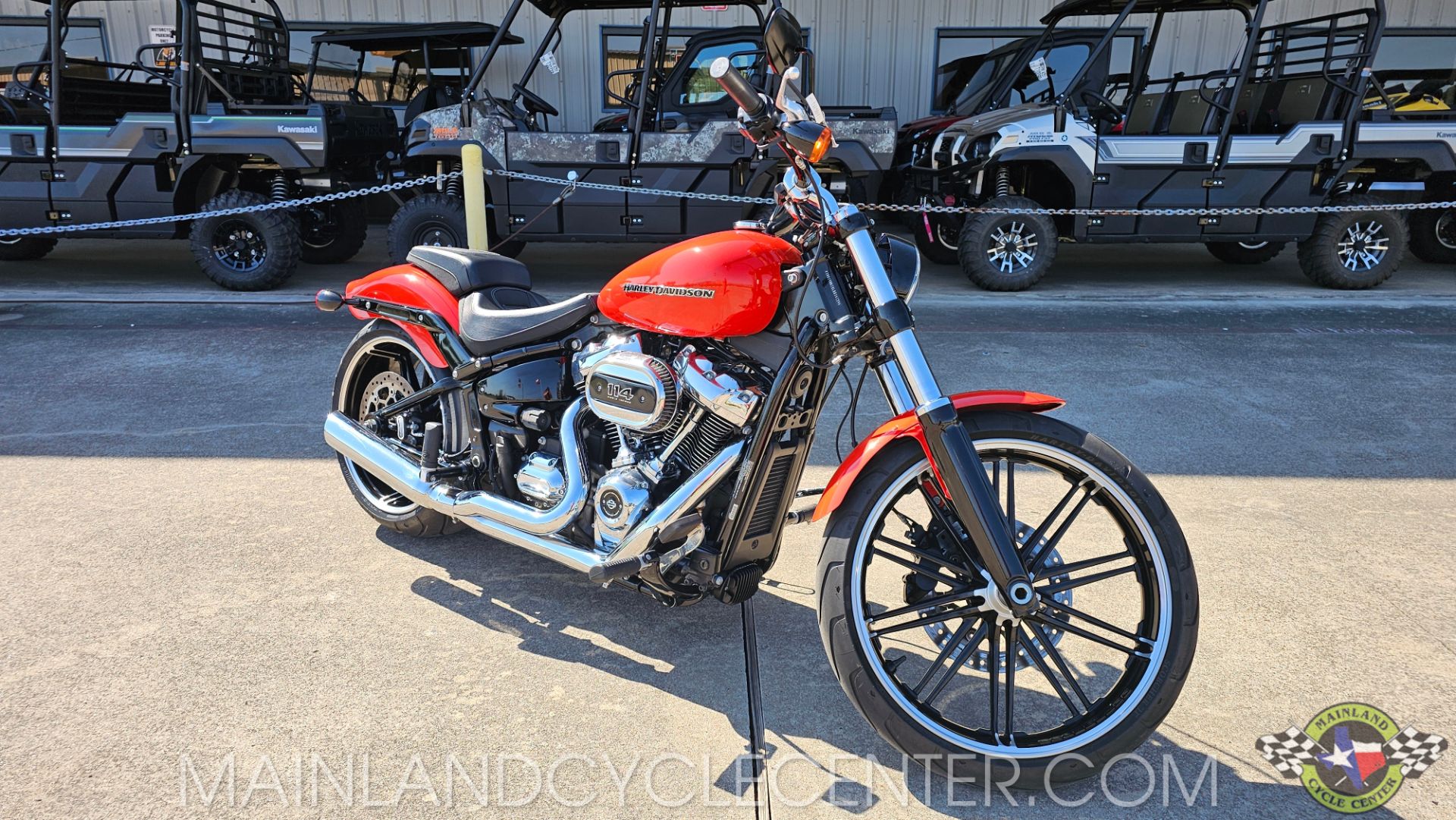 Used 2020 Harley-Davidson Breakout® 114 Performance Orange