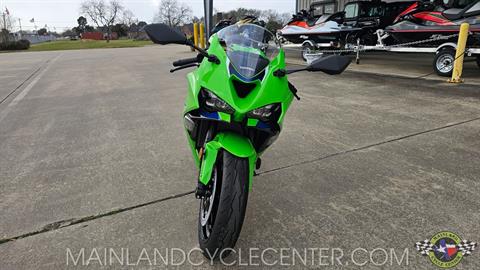 New 2026 Kawasaki Ninja® ZX™-6R ABS Lime Green | Motorcycles in La