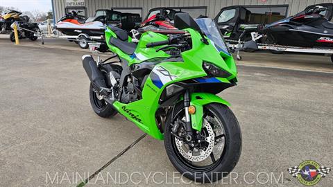 New 2026 Kawasaki Ninja® ZX™-6R ABS Lime Green | Motorcycles in La