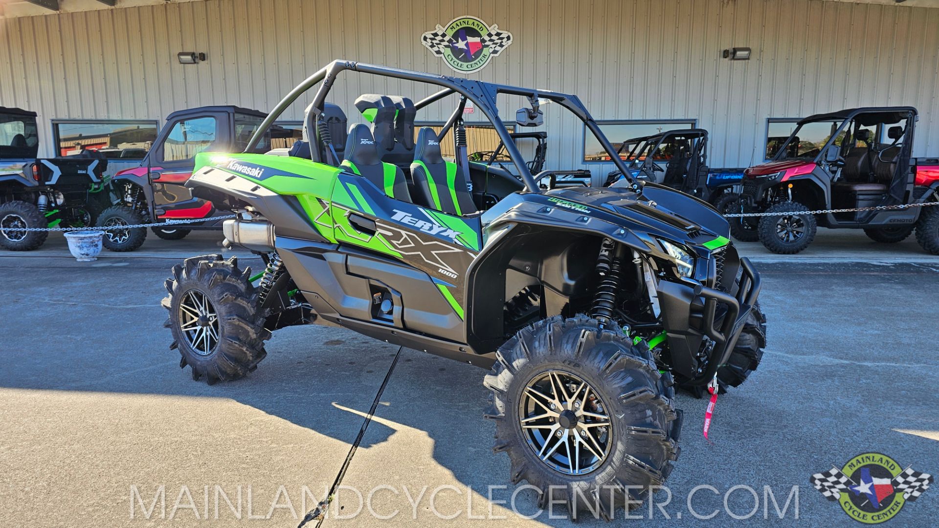New 2025 Kawasaki Teryx KRX 1000 Lifted Edition Lime Green / Super