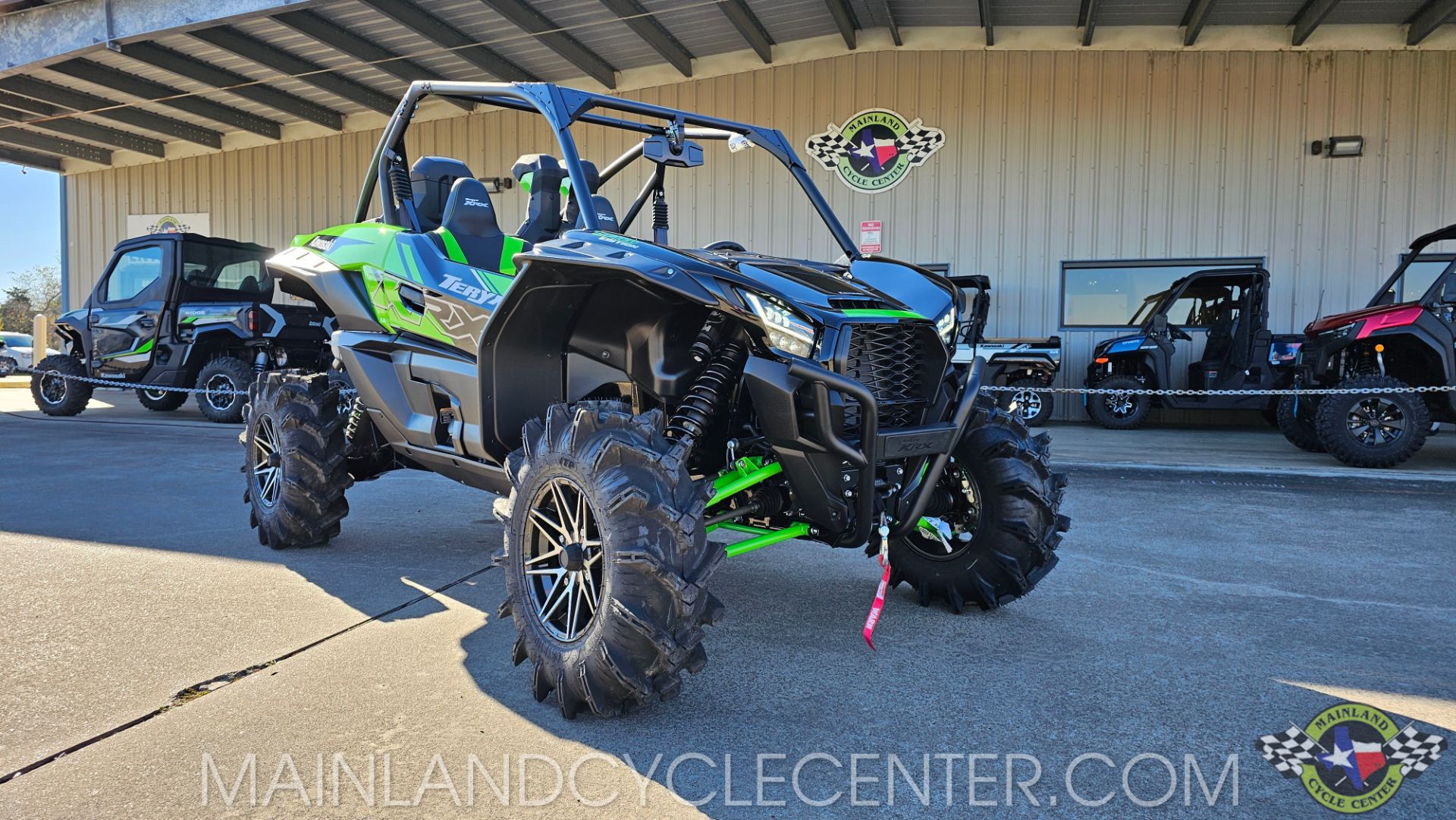 New 2025 Kawasaki Teryx KRX 1000 Lifted Edition Lime Green / Super