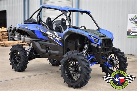 New 2021 Kawasaki Teryx KRX 1000 Vibrant Blue / Metallic Onyx