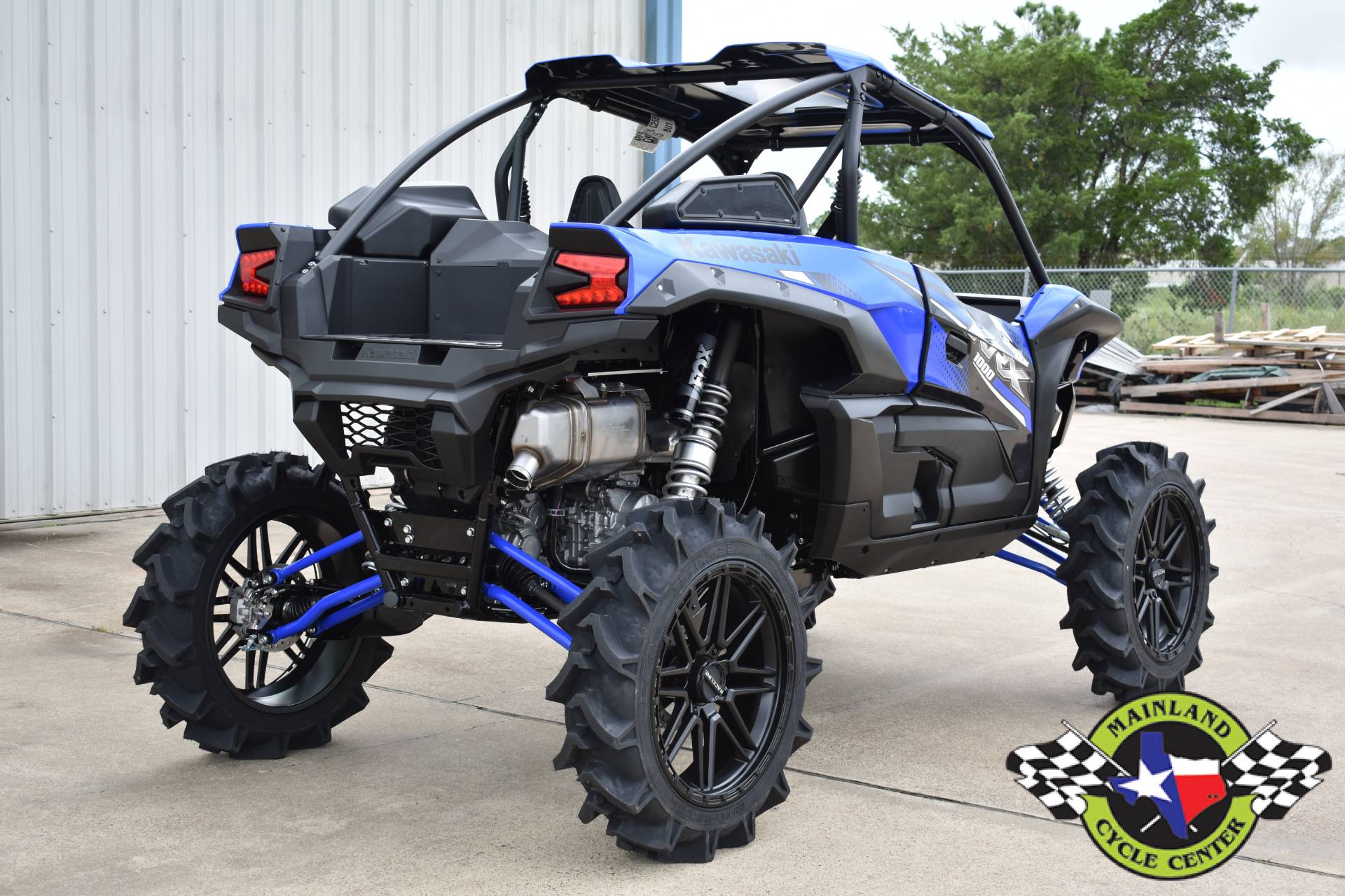 New 2021 Kawasaki Teryx KRX 1000 Vibrant Blue / Metallic Onyx