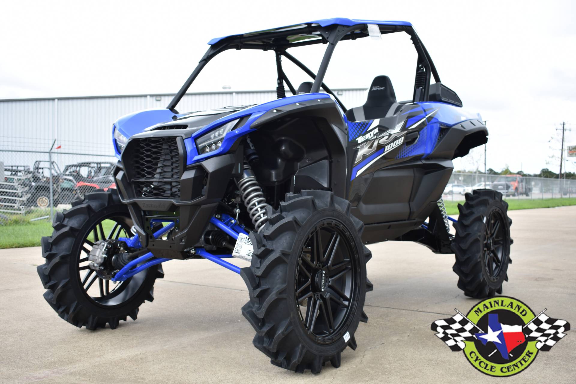 New 2021 Kawasaki Teryx KRX 1000 Vibrant Blue / Metallic Onyx