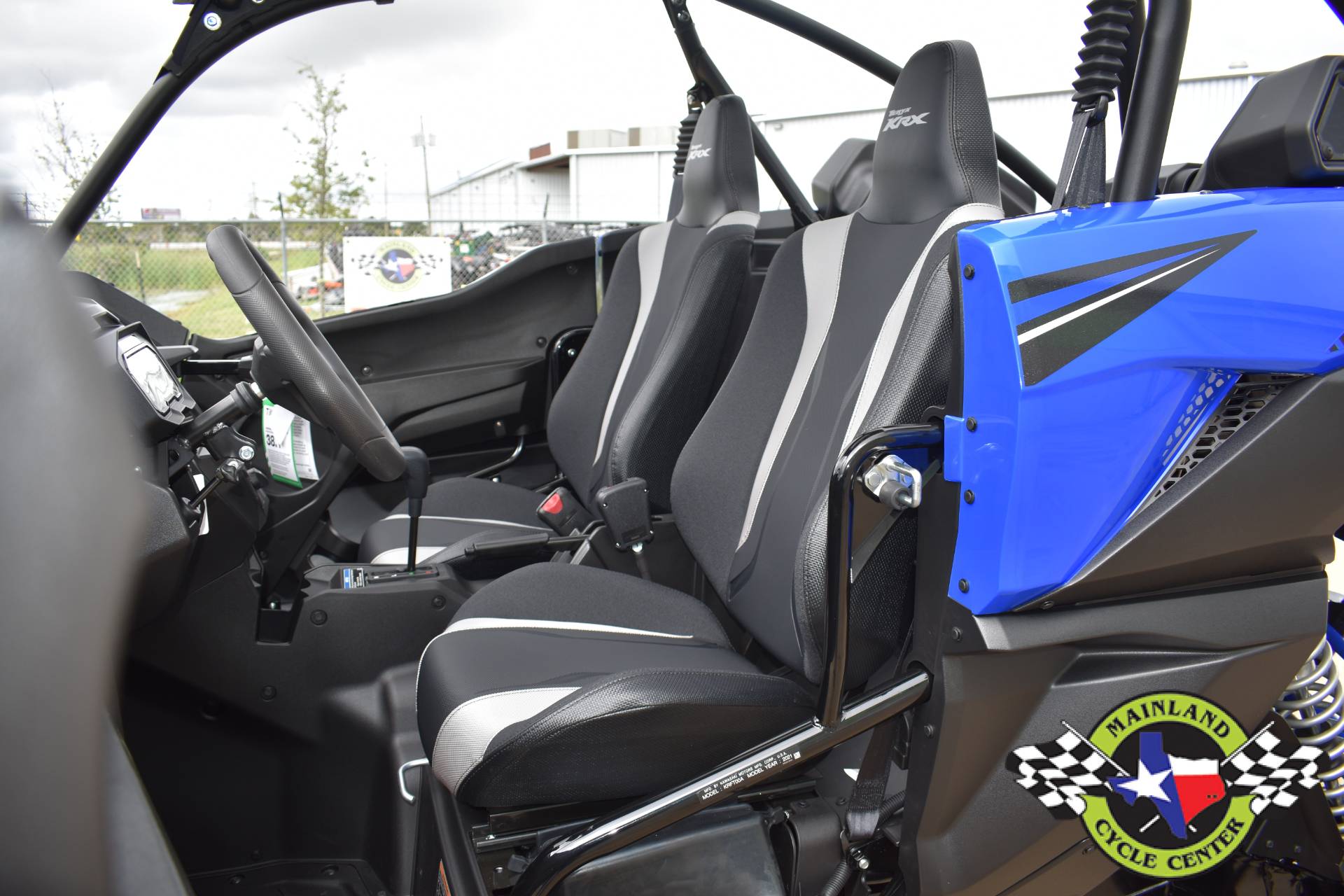 New 2021 Kawasaki Teryx KRX 1000 Vibrant Blue / Metallic