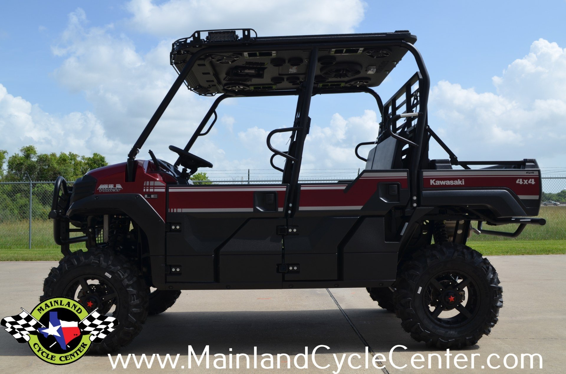 New 2015 Kawasaki Mule PRO-FXT™ EPS LE Dark Royal Red | Utility
