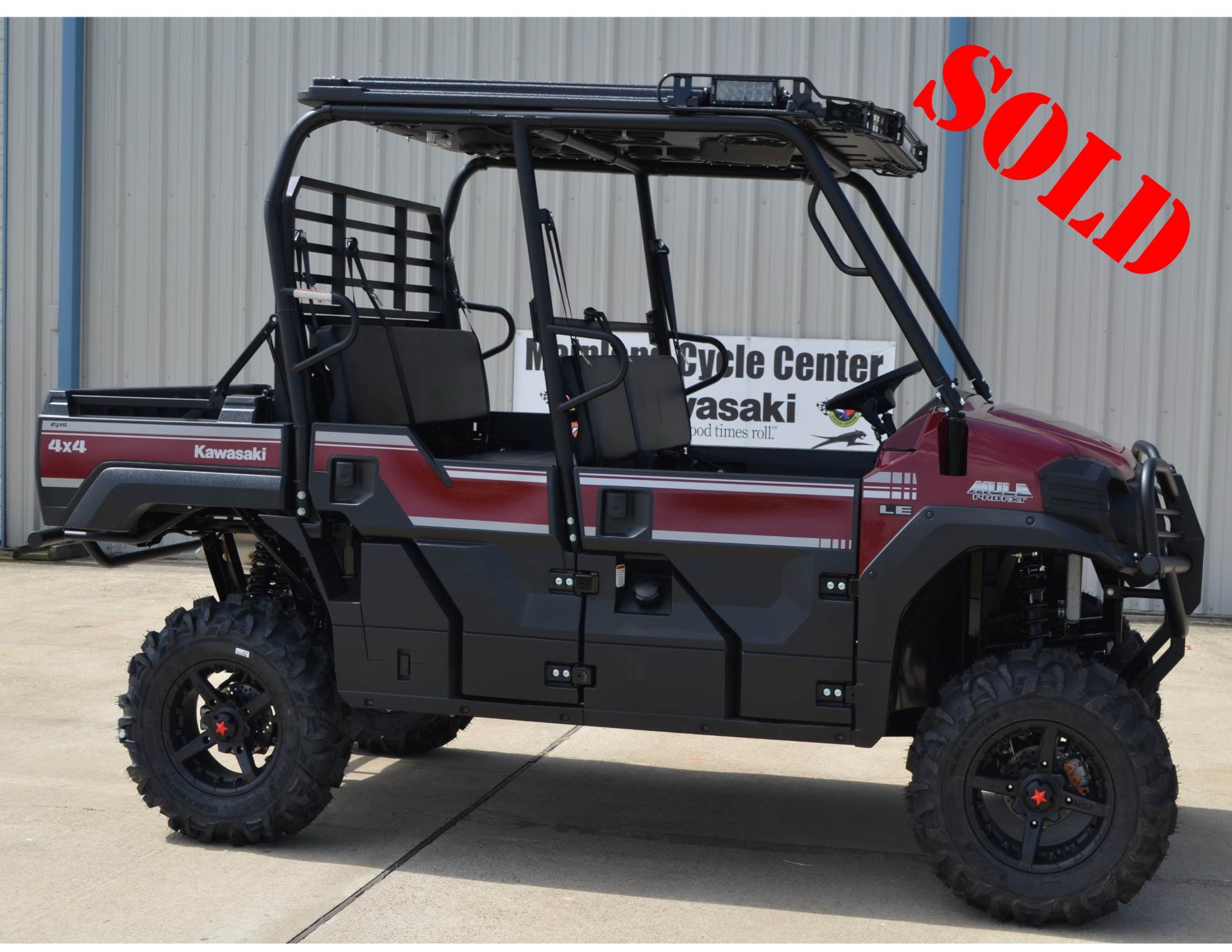 New 2015 Kawasaki Mule PRO-FXT™ EPS LE Dark Royal Red | Utility