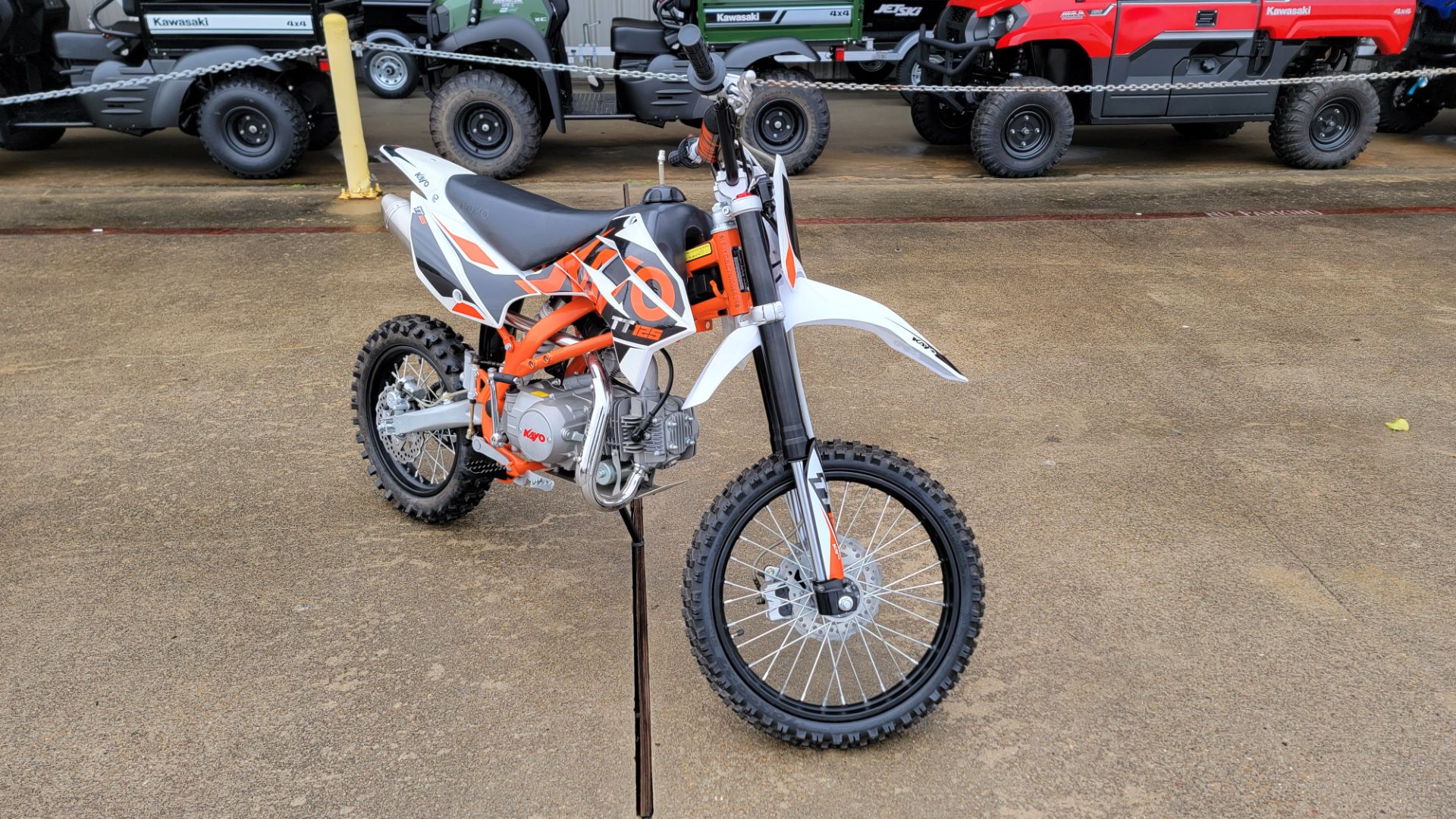 New 2022 Kayo TT 125 White | Motorcycles in La Marque, TX