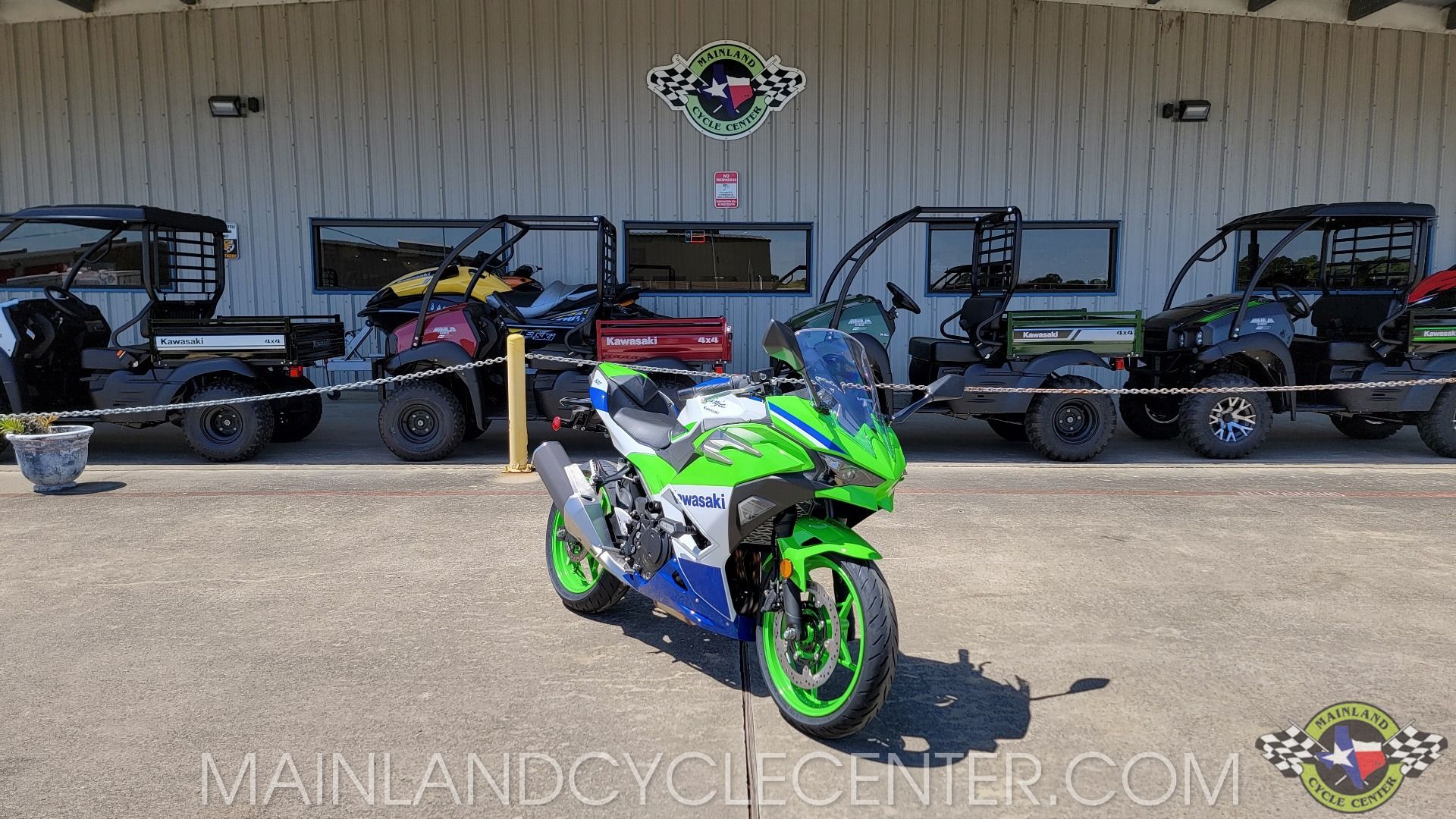 New 2024 Kawasaki Ninja 500 SE 40th Anniversary Edition ABS Lime