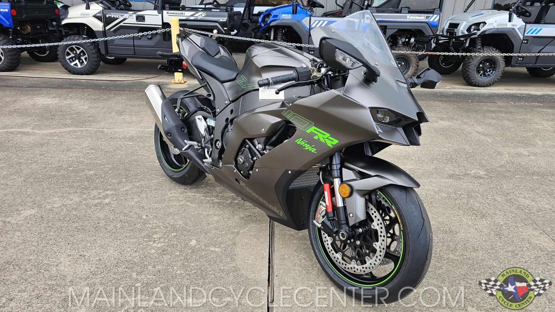 New 2025 Kawasaki Ninja® ZX™-10RR ABS Metallic Matte Graphenesteel
