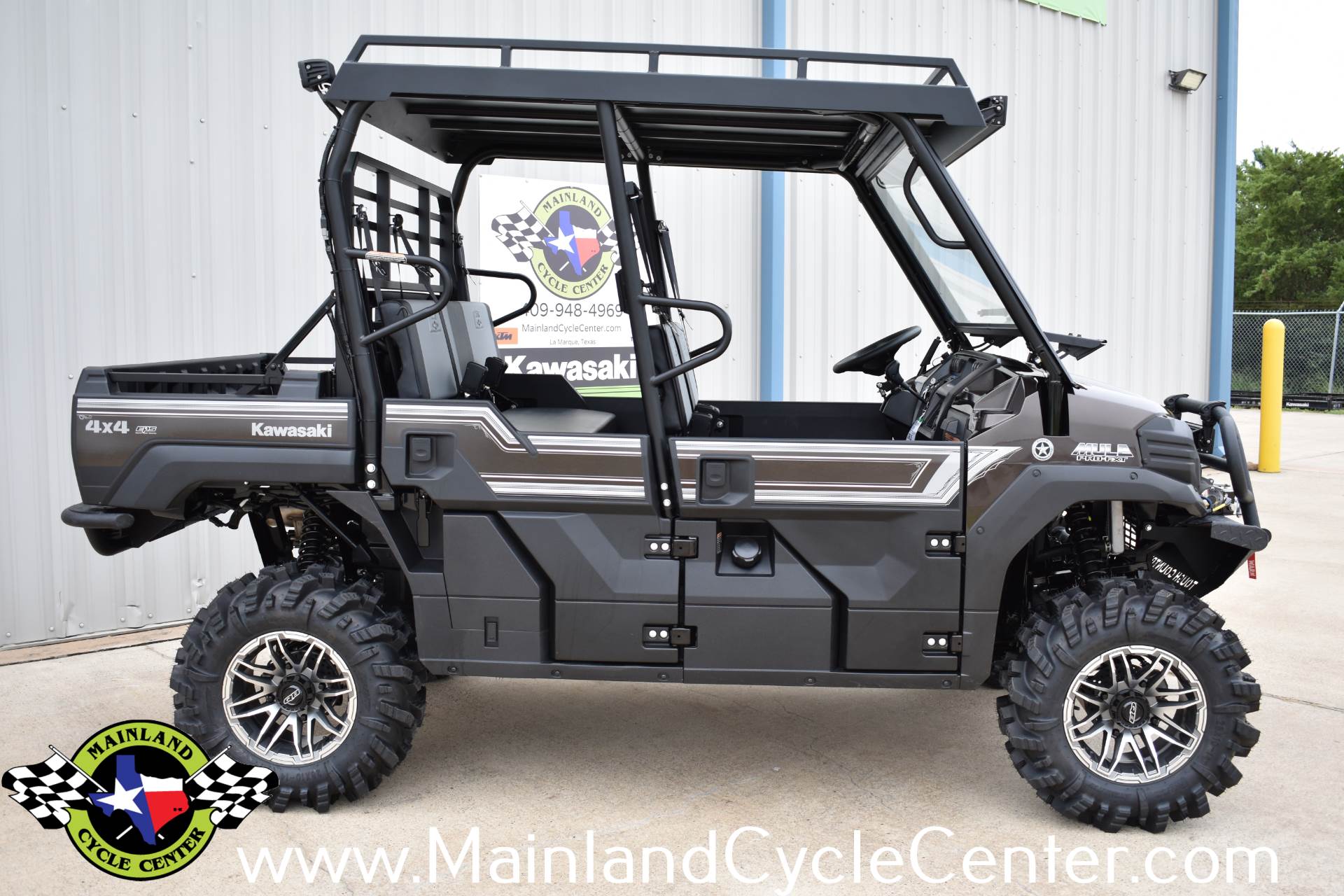 New 2019 Kawasaki Mule PRO-FXT Ranch Edition Metallic Rustic