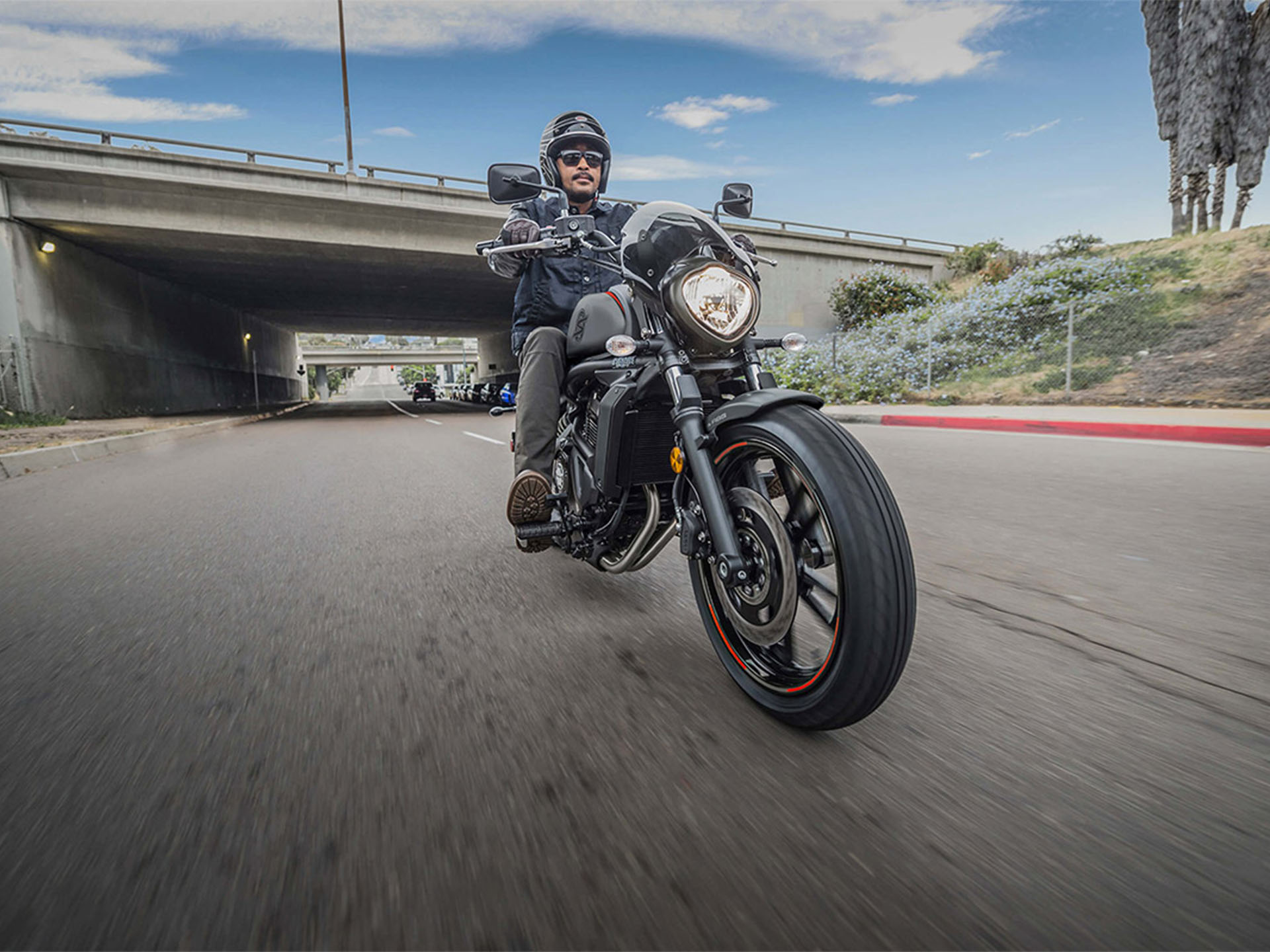 New 2025 Kawasaki Vulcan S Cafe ABS Metallic Matte Dark Gray