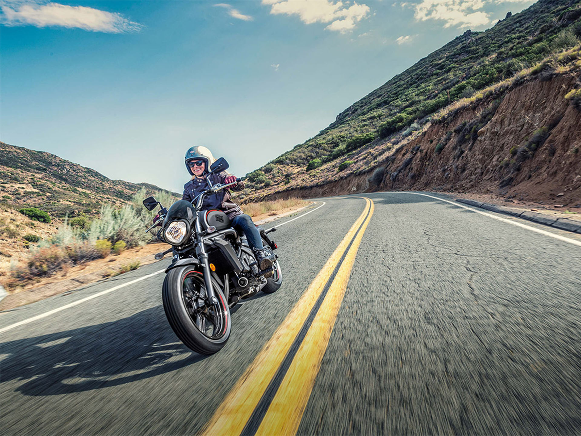 New 2025 Kawasaki Vulcan S Cafe ABS Metallic Matte Dark Gray