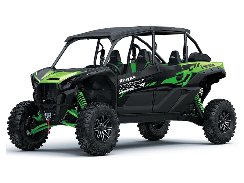 New 2023 Kawasaki Teryx KRX4 1000 SE Lime Green / Metallic Onyx